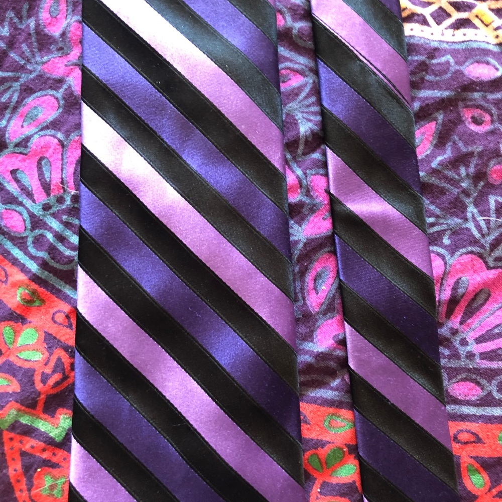 City of London Purple Tie